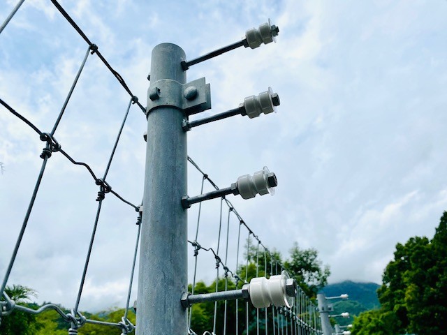 陶製ガイシを使用